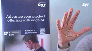 Edge-AI Hand Landmark